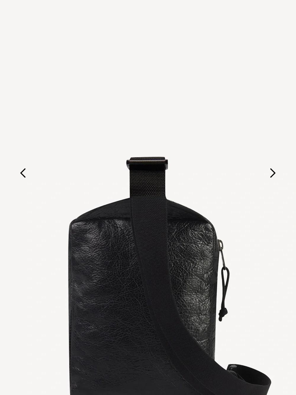 Balenciaga Explorer Crossbody Messenger Bag - Black